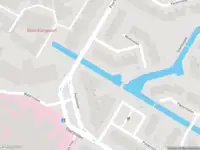 Ambulance met grote spoed naar de Poortmolen in Capelle aan den IJssel