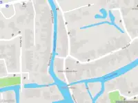 Brandweer met gepaste spoed naar de Kleine Buren in Wergea vanwege dier(en) in nood