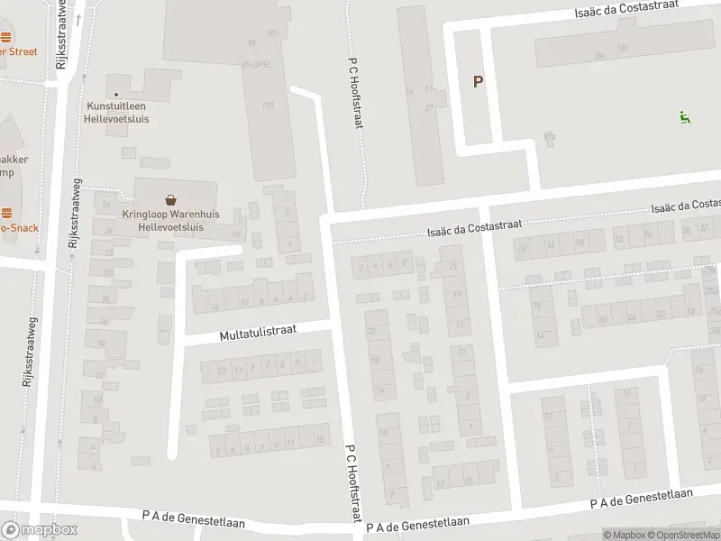 Ambulance met gepaste spoed naar de Isaäc da Costastraat in Hellevoetsluis