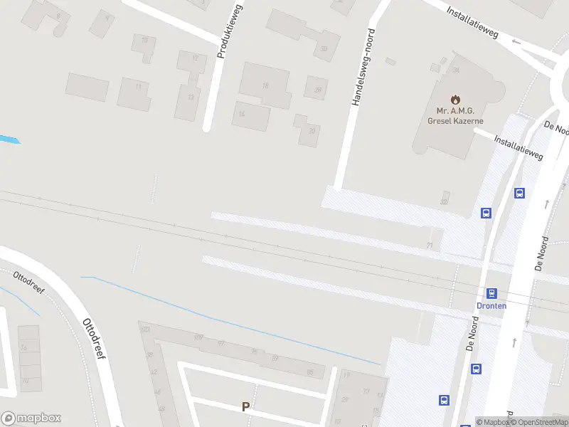 Politie naar de Handelsweg-noord in Dronten vanwege voertuigen te water