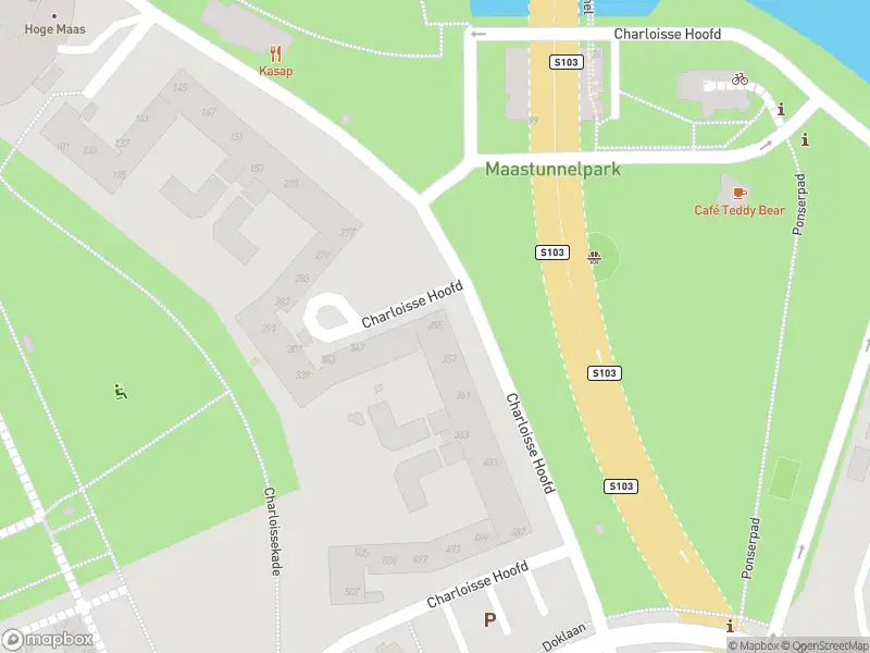 Ambulance met grote spoed naar de Charloisse Hoofd in Rotterdam