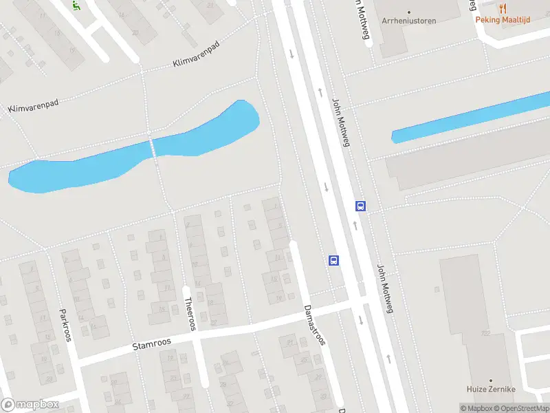 Politie naar de Damastroos in Rotterdam vanwege ongeval met letsel