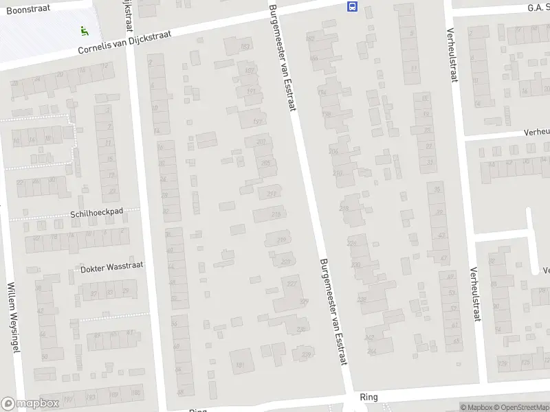 Ambulance met grote spoed naar de Burgemeester van Esstraat in Pernis Rotterdam