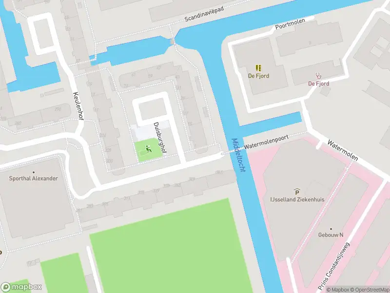 Ambulance naar de Scandinaviëpad in Rotterdam