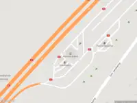 Ambulance met gepaste spoed naar de Autosnelweg A2 in Echt