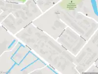 Brandweer met gepaste spoed naar de Vlasstraat in Zuidland vanwege afhijsen patient