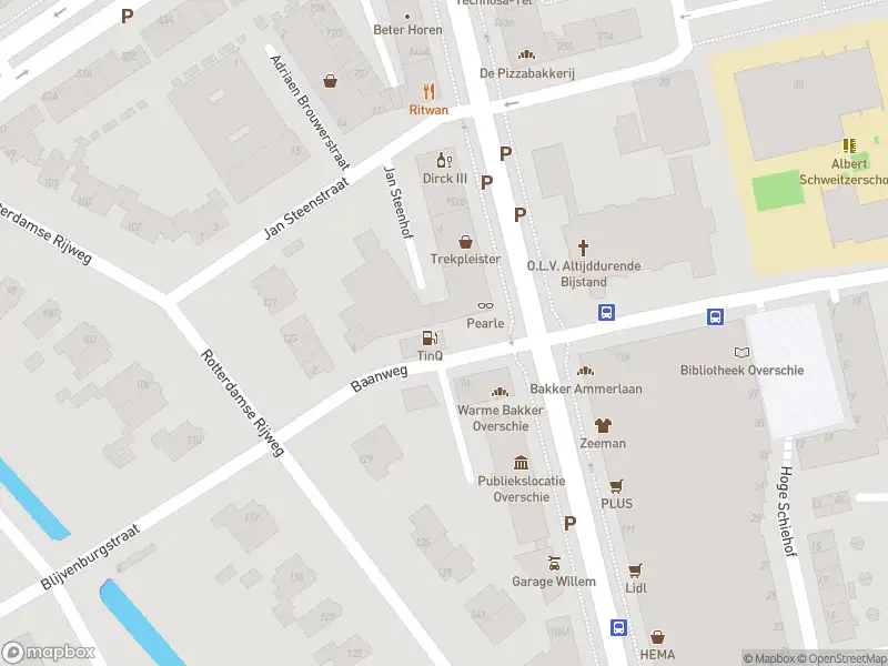 Brandweer met gepaste spoed naar de Baanweg in Rotterdam vanwege afgaan automatisch brandalarm