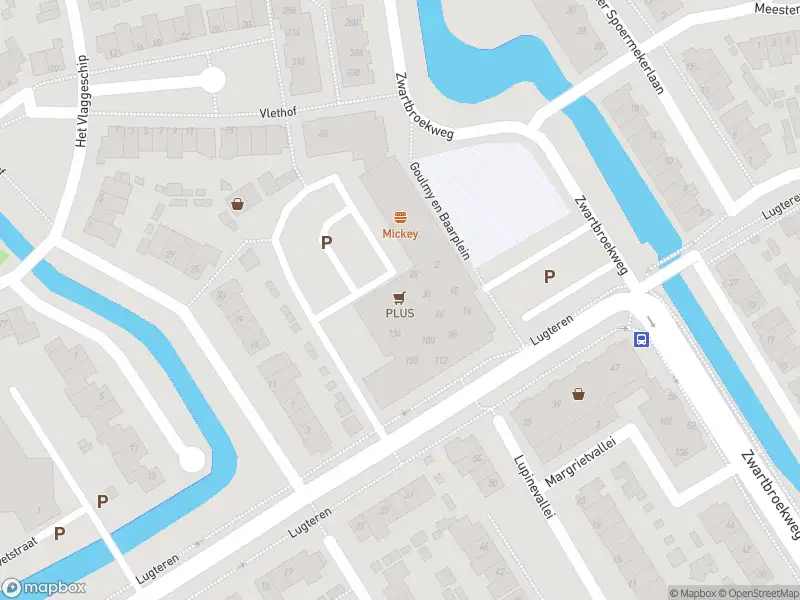 Politie naar de Goulmy en Baarplein in 's-Hertogenbosch vanwege ongeval met letsel