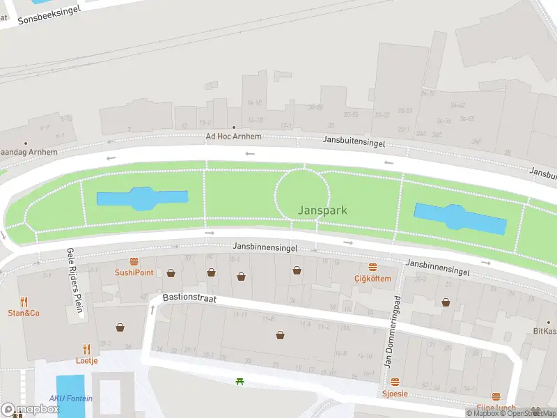 112 melding Overlastmelding Jansbinnensingel in Arnhem gesloten