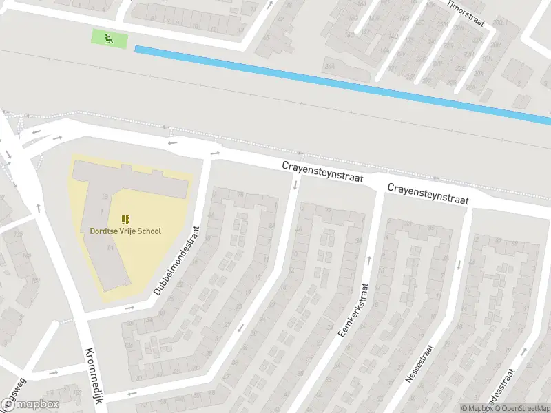 Ambulance met gepaste spoed naar de Giessenmondestraat in Dordrecht