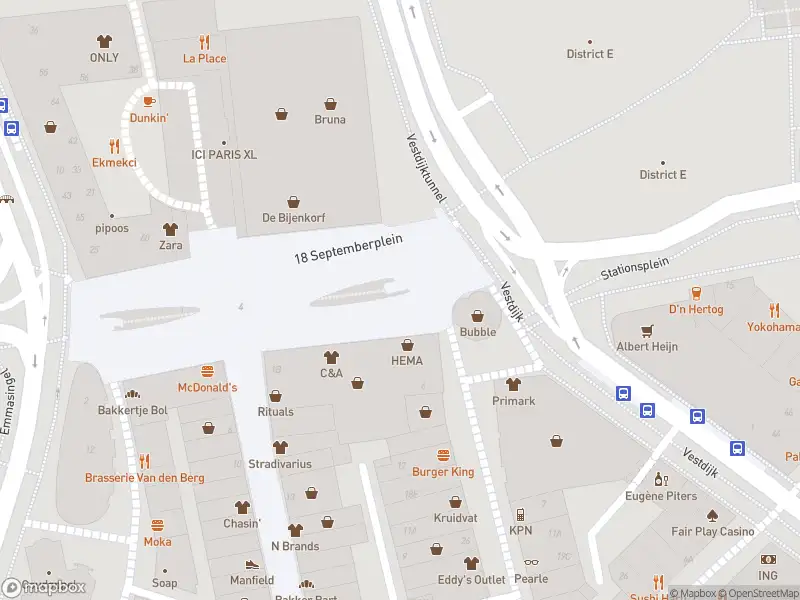 Politie naar de 18 Septemberplein in Eindhoven vanwege ongeval met letsel