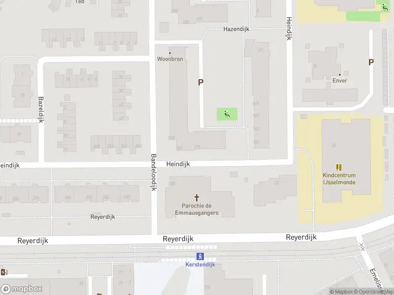 Ambulance met grote spoed naar de Heindijk in Rotterdam