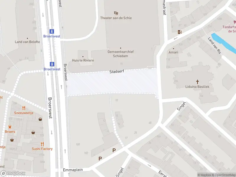 Ambulance met gepaste spoed naar de Stadserf in Schiedam