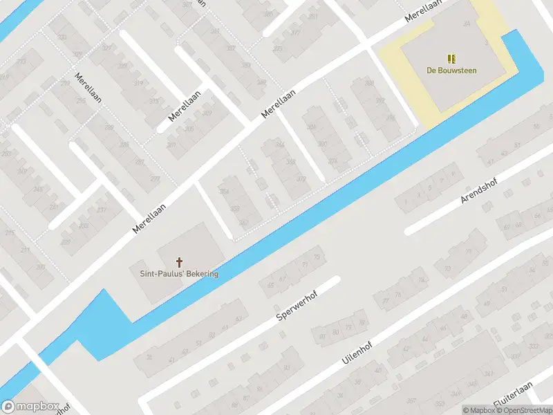 Brandweer met grote spoed naar de Wiekslag in Capelle aan den IJssel vanwege gebouwbrand