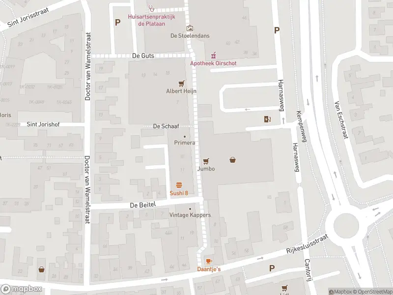 Politie naar de De Loop in Oirschot vanwege ongeval met letsel