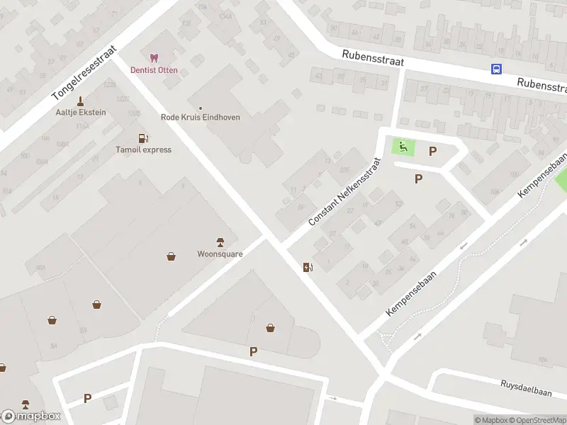 Brandweer met gepaste spoed naar de Constant Nefkensstraat in Eindhoven