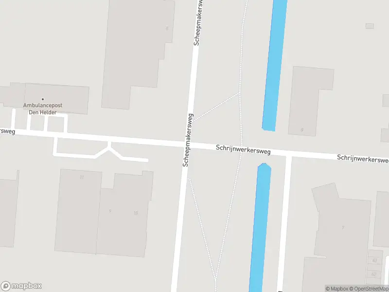 Ambulance met gepaste spoed naar de Schrijnwerkersweg in Den Helder