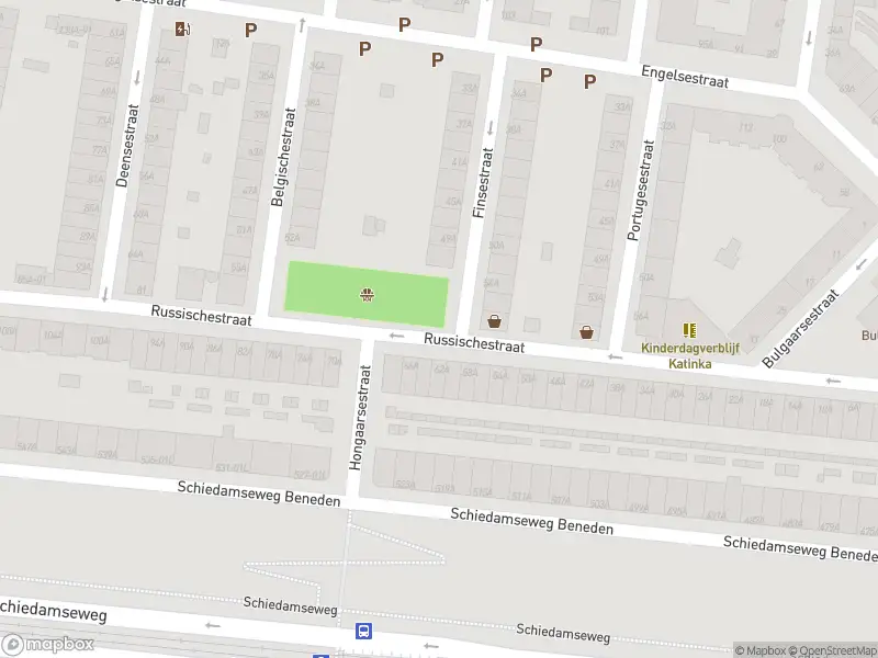 Ambulance met grote spoed naar de Russischestraat in Rotterdam