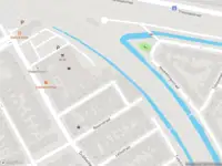 Ambulance met gepaste spoed naar de Bloemstraat in Dordrecht