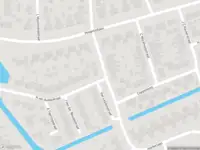 Brandweer met gepaste spoed naar de v Leijdenstraat in Rockanje