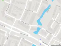 Ambulance met gepaste spoed naar de Selma Lagerlöf-erf in Dordrecht