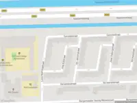 Ambulance met grote spoed naar de Joop Eijlstraat in Amsterdam