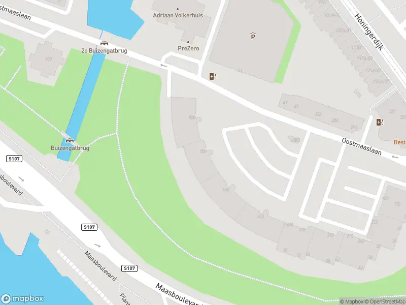 Besteld ambulance vervoer naar de Oostmaaslaan in Rotterdam