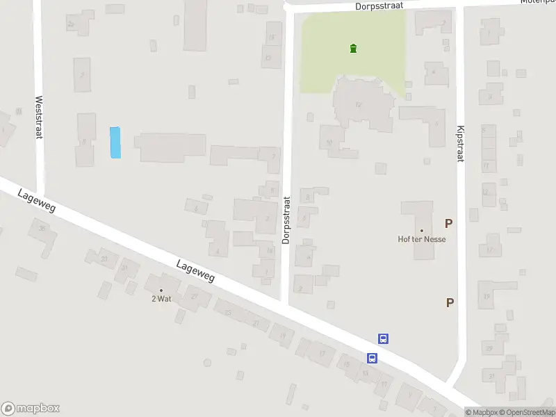 Brandweer met grote spoed naar de Dorpsstraat in Ossenisse vanwege waarnemen gaslucht