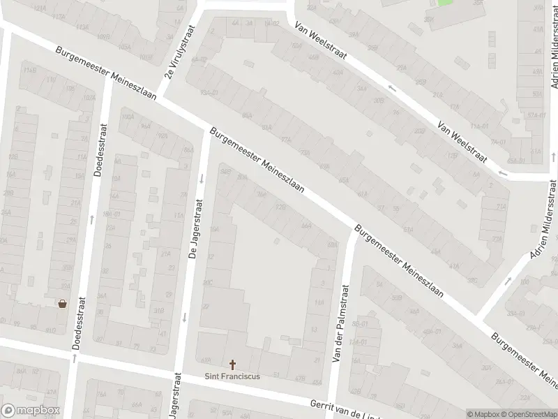 Ambulance met grote spoed naar de Burgemeester Meineszlaan in Rotterdam