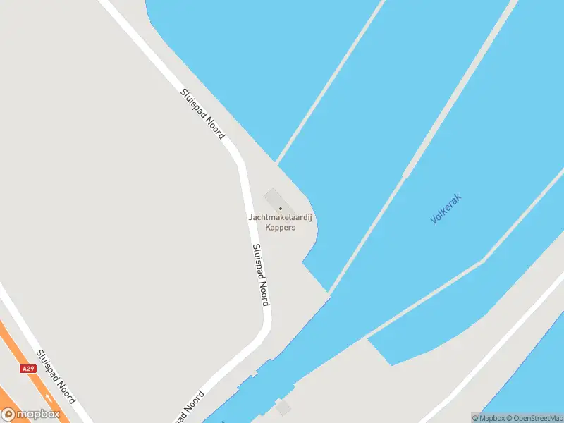 Brandweer met grote spoed naar de Sluispad Noord in Willemstad