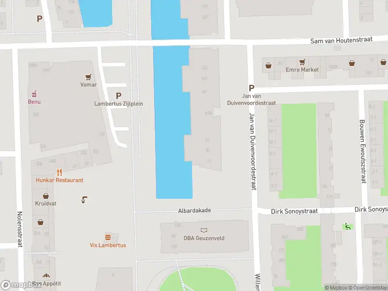 Politie met grote spoed naar de Lambertus Zijlplein in Amsterdam vanwege ongeval met letsel