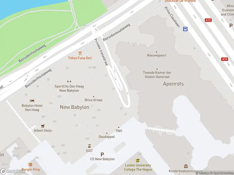 Ambulance met grote spoed naar de Prinses Irenestraat in 's-Gravenhage