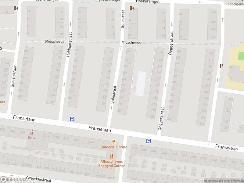 Ambulance met grote spoed naar de Suiestraat in Rotterdam