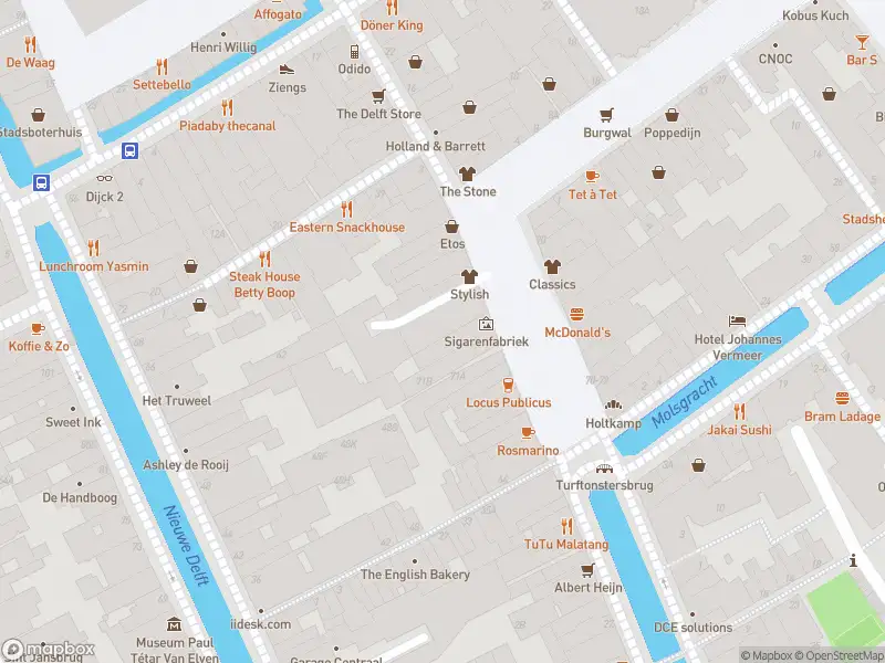 Politie met normale urgentie naar de Markt in Delft