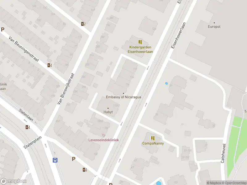 Traumahelikopter naar de Eisenhowerlaan in 's-Gravenhage