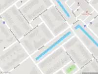 Ambulance met grote spoed naar de Jacoba van Beierenstraat in Brielle