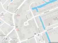 Brandweer met grote spoed naar de Prinsenhof in Groot-Ammers vanwege gebouwbrand