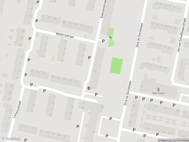 Ambulance met gepaste spoed naar de Eykmanstraat in Vlaardingen