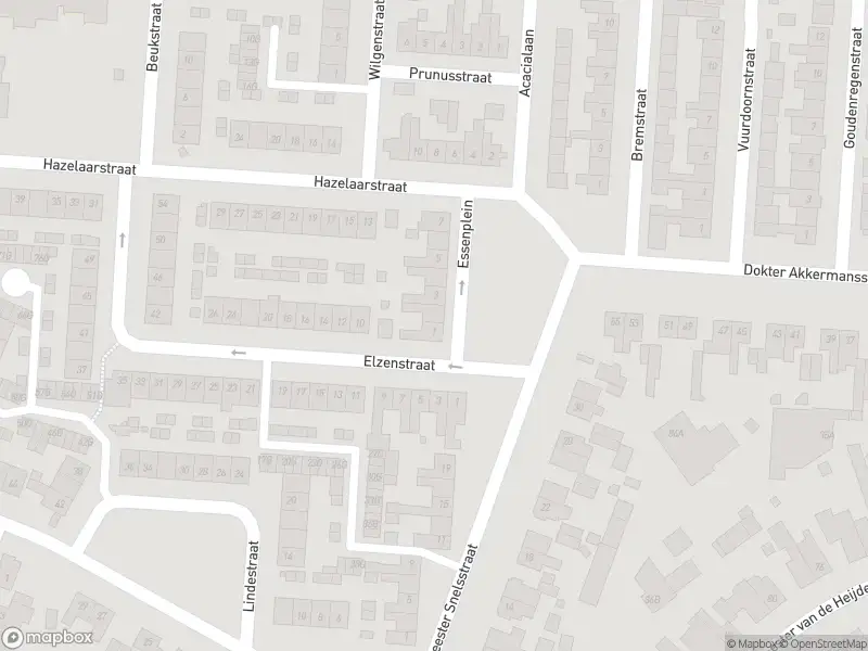 Brandweer met gepaste spoed naar de Essenplein in Drunen