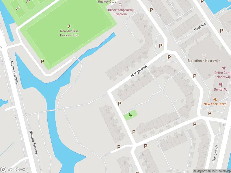 Ambulance met grote spoed naar de Morgenster in Noordwijk