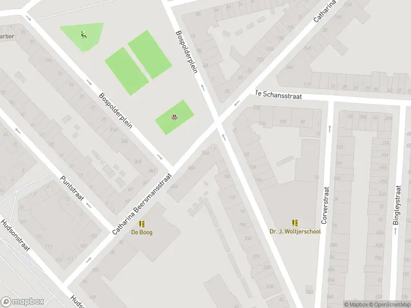 Ambulance met grote spoed naar de Catharina Beersmansstraat in Rotterdam