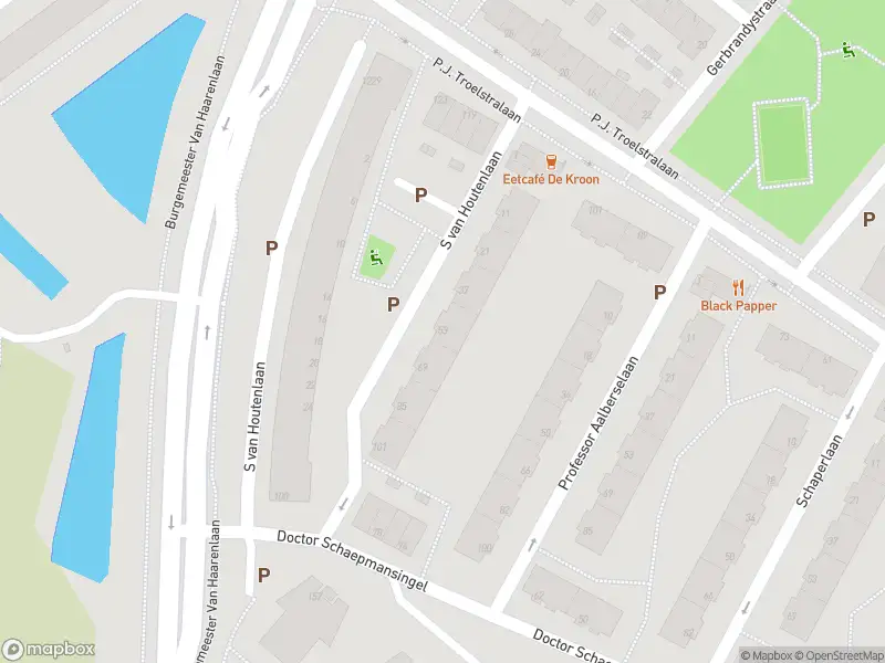 Besteld ambulance vervoer naar de S van Houtenlaan in Schiedam