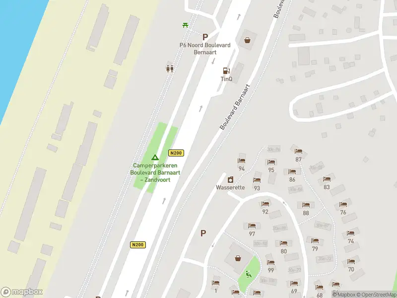 Ambulance naar de Boulevard Barnaart in Zandvoort vanwege ongeval met letsel