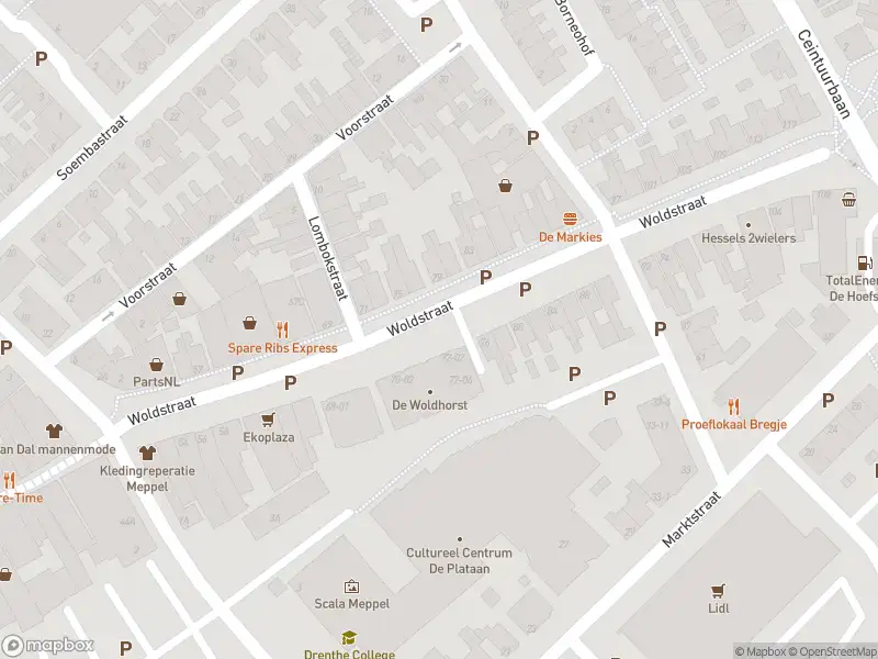 Politie met grote spoed naar de Marktstraat in Meppel vanwege ongeval met letsel