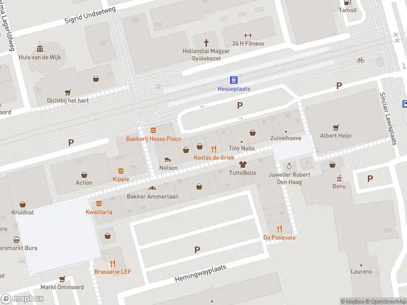 Ambulance met grote spoed naar de Hesseplaats in Rotterdam