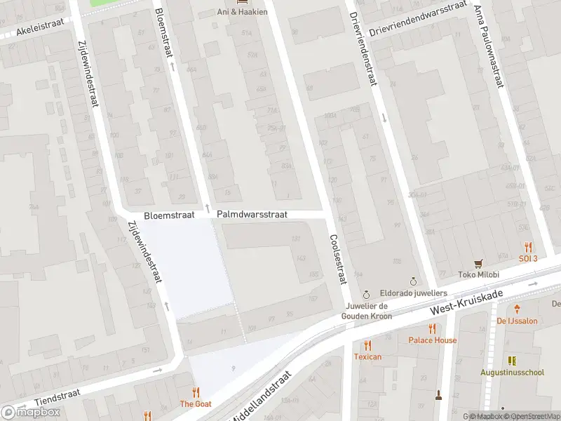 Politie naar de Palmdwarsstraat in Rotterdam vanwege ongeval met letsel