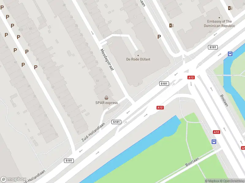 Politie met grote spoed naar de Zuid-Hollandlaan in 's-Gravenhage vanwege ongeval met letsel