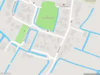 Brandweer met gepaste spoed naar de Feikemastraat in Hitzum