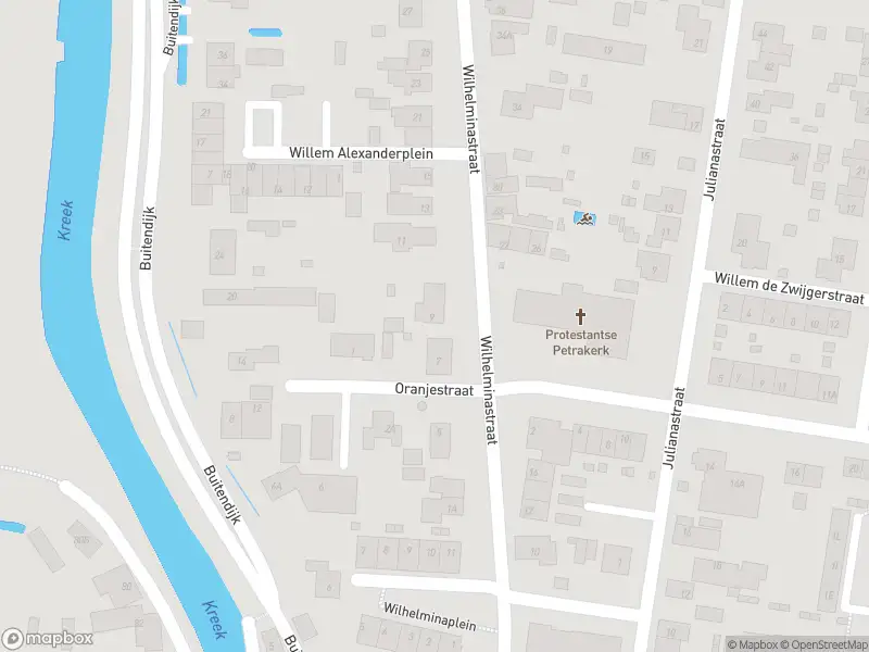 Ambulance naar de Wilhelminastraat in Heinenoord