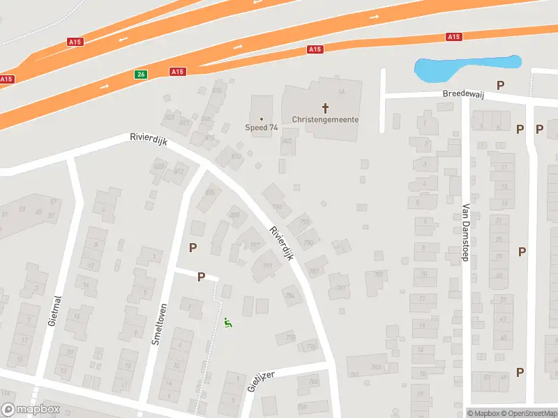 Ambulance met grote spoed naar de Rivierdijk in Hardinxveld-Giessendam